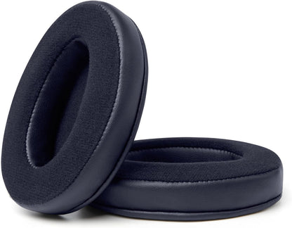 Padz Velour - the Ultimate Upgraded Earpads by Wicked Cushions - Compatible with Audio Technica, Hyperx, Steelseries Arctis & More - Extra Thick - Bigger Opening - Softer Memory Foam | (Black)